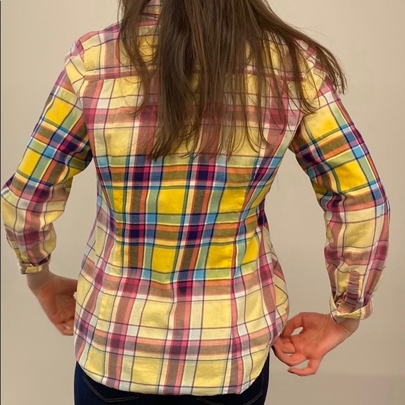 *CUSTOM DYED BUTTON DOWN - Picture 2 of 8